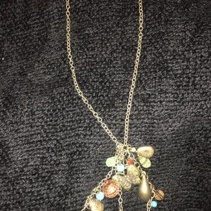 Gypsy/ Boho influenced trinket necklace